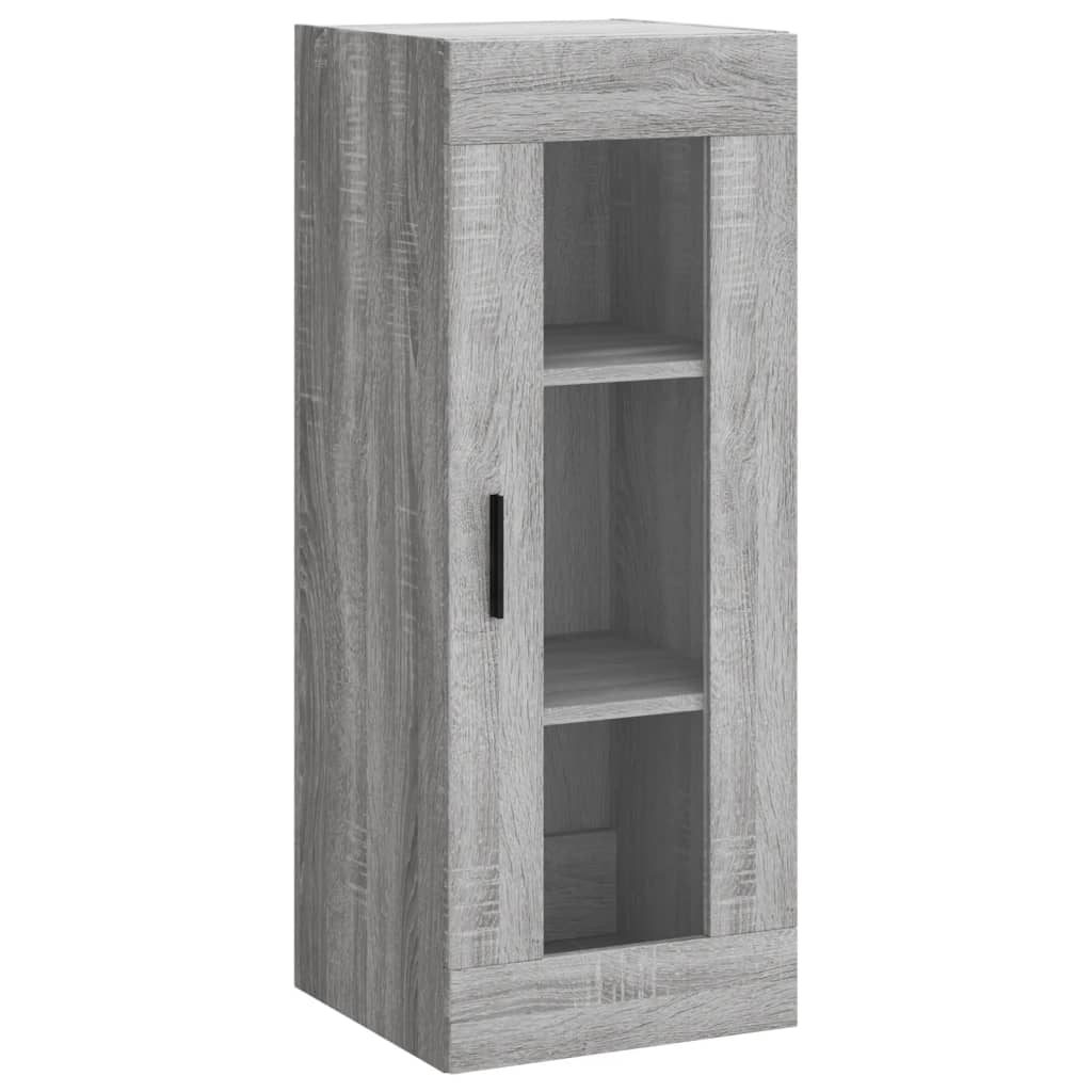 vidaXL Highboard Grey Sonoma 34.5x34x180 cm Engineered Wood