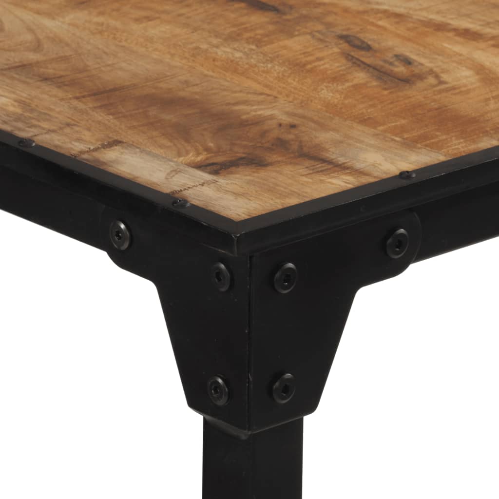 vidaXL Bar Table 60x55x107 cm Solid Rough Wood Mango