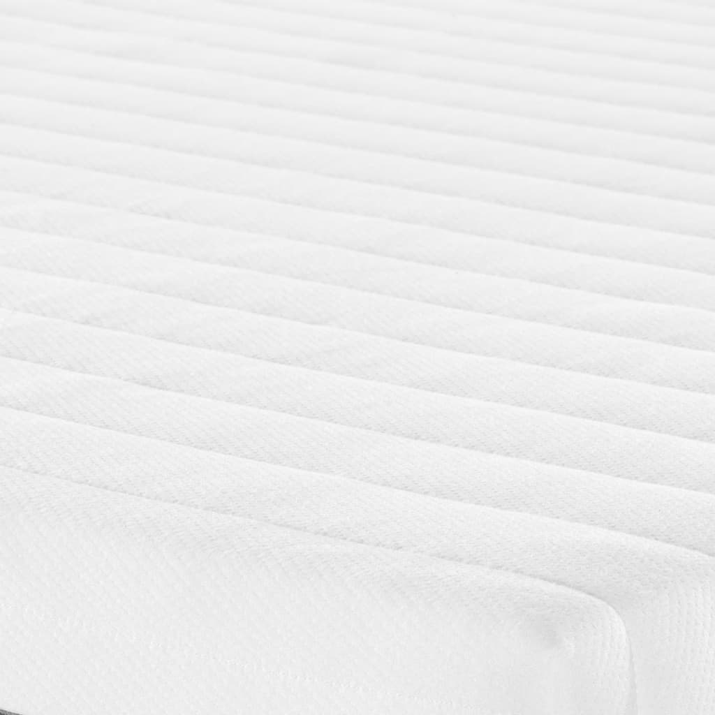 vidaXL Foam Mattress Medium Soft 90x200 cm