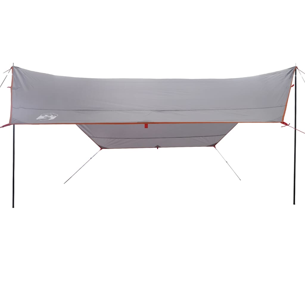 vidaXL Camping Tarp Orange 430x380x210 cm Waterproof