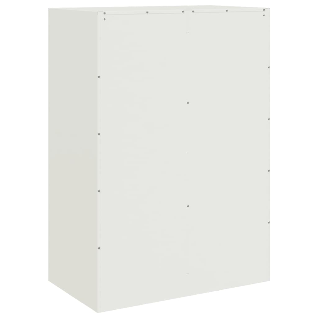 vidaXL Highboard White 67x39x95 cm Steel