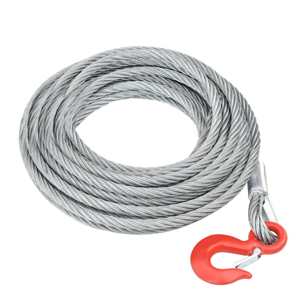 vidaXL Wire Rope Hoist Winch 3200 kg