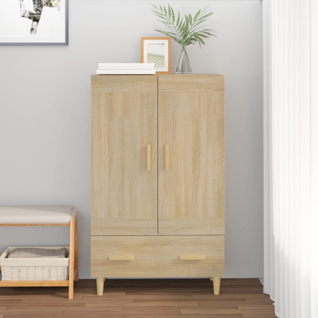 vidaXL Highboard Sonoma Oak 70x31x115 cm Engineered Wood