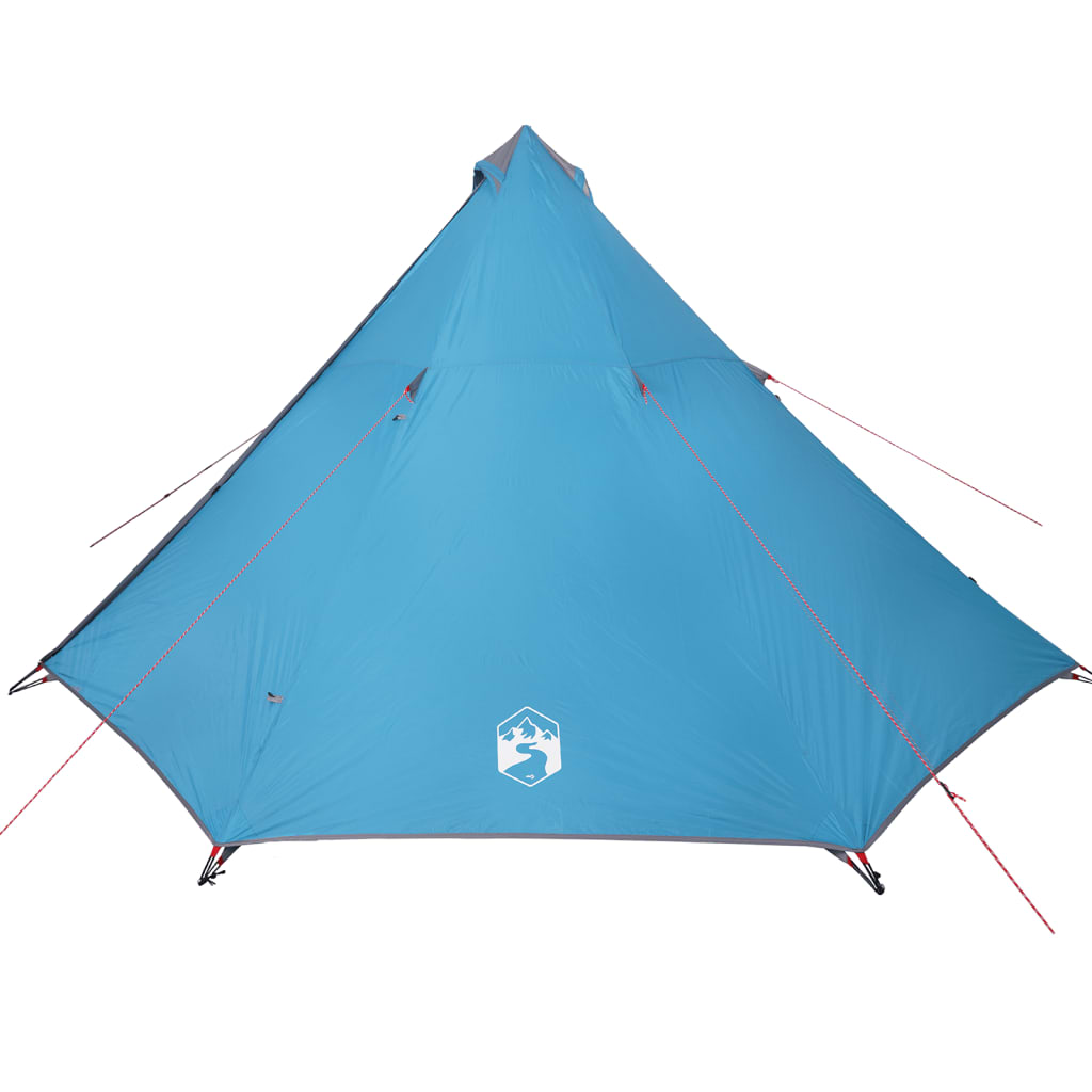 vidaXL Family Tent Tipi 8-Person Blue Waterproof