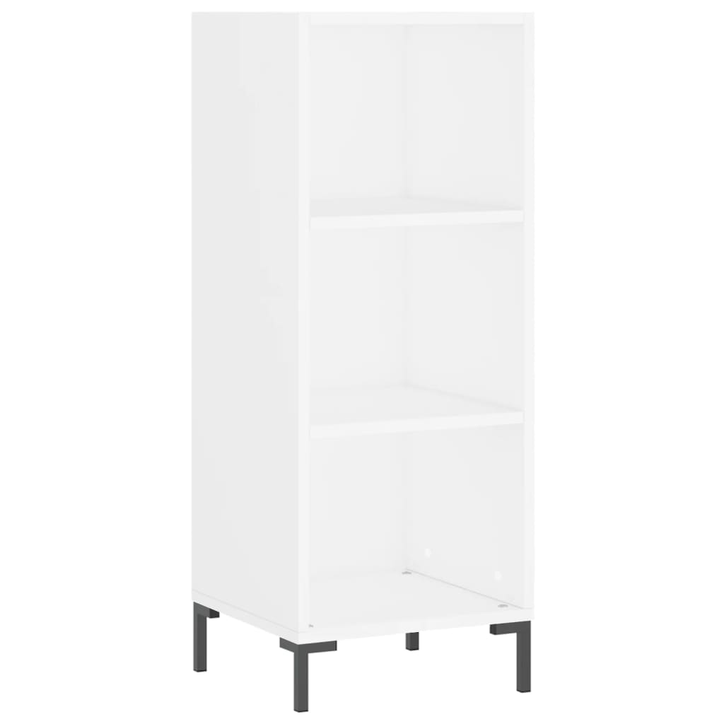 vidaXL Highboard White 34.5x32.5x180 cm Engineered Wood