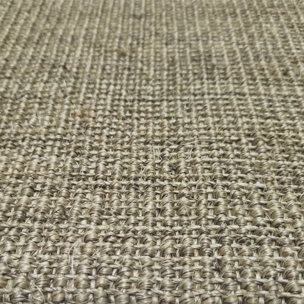 vidaXL Sisal Rug for Scratching Post Taupe 66x350 cm