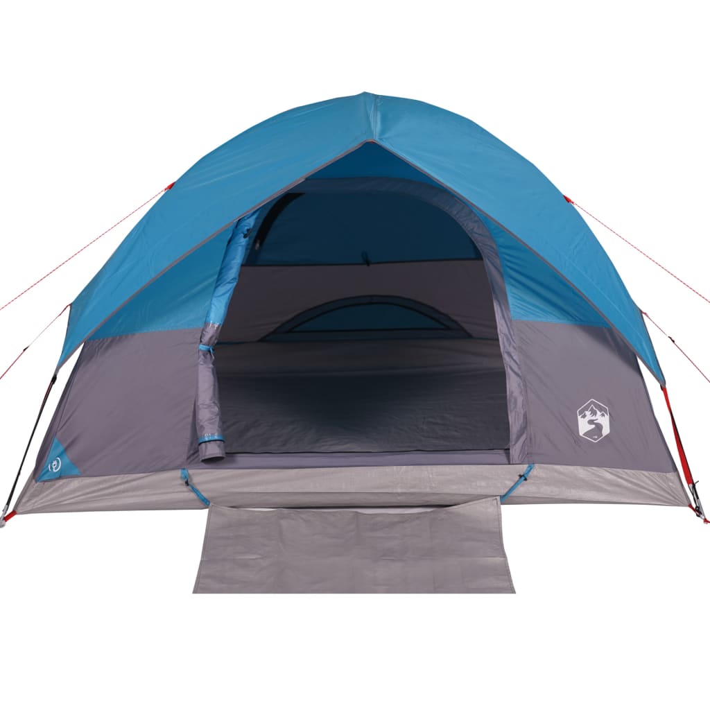 vidaXL Family Tent Dome 6-Person Blue Waterproof