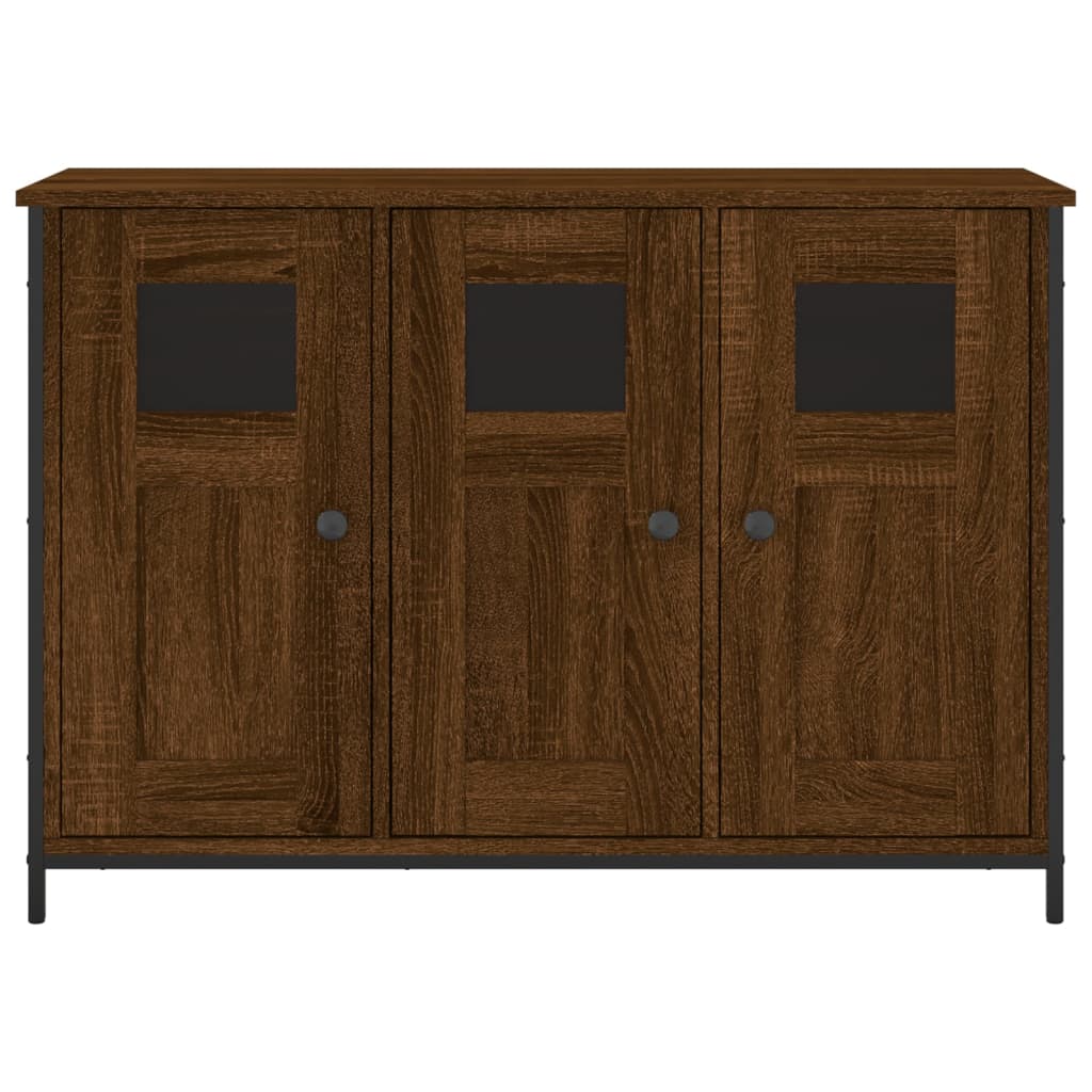 vidaXL Sideboard Brown Oak 100x35x70 cm Engineered Wood