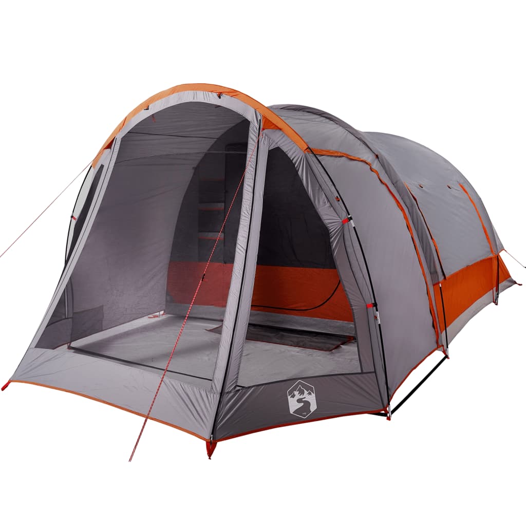 vidaXL Family Tent 6-Person Grey Waterproof