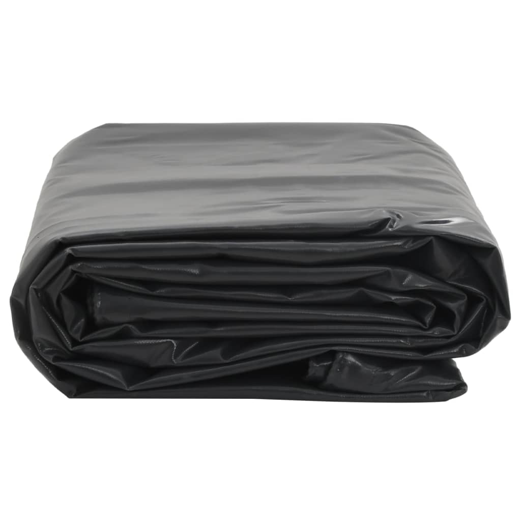 vidaXL Tarpaulin Black 1.5x2 m 650 g/m²