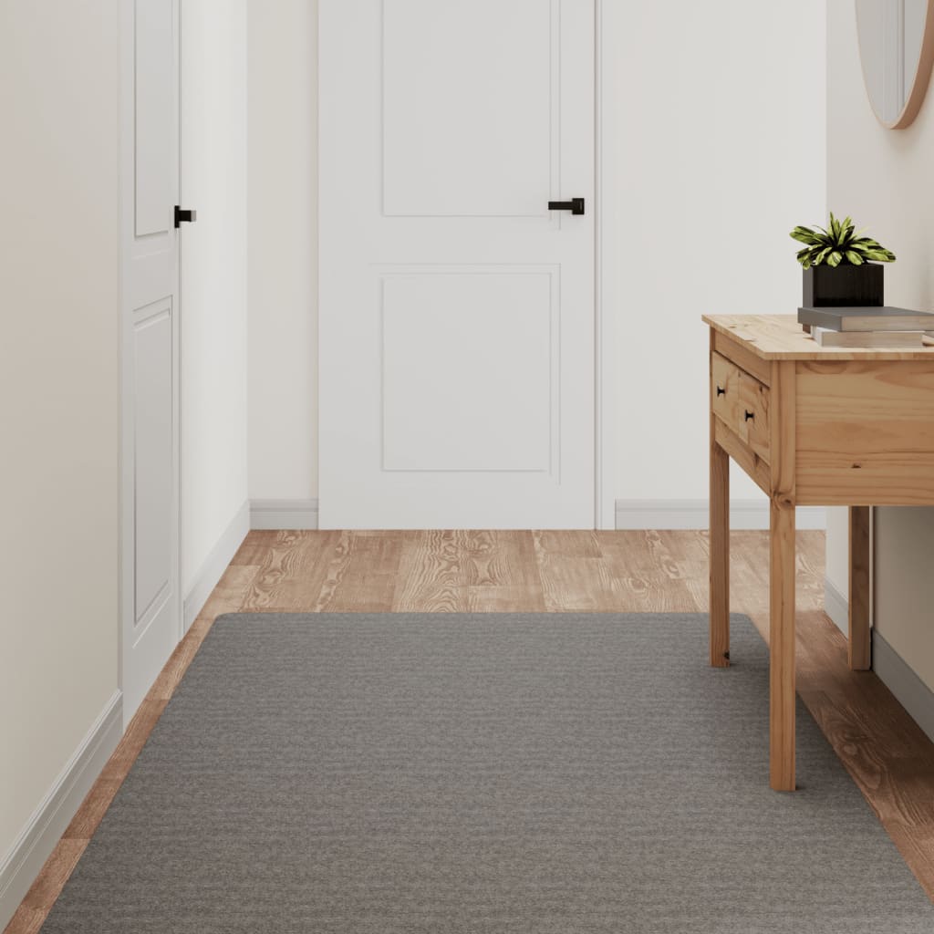 vidaXL Carpet Runner Grey 100x180 cm