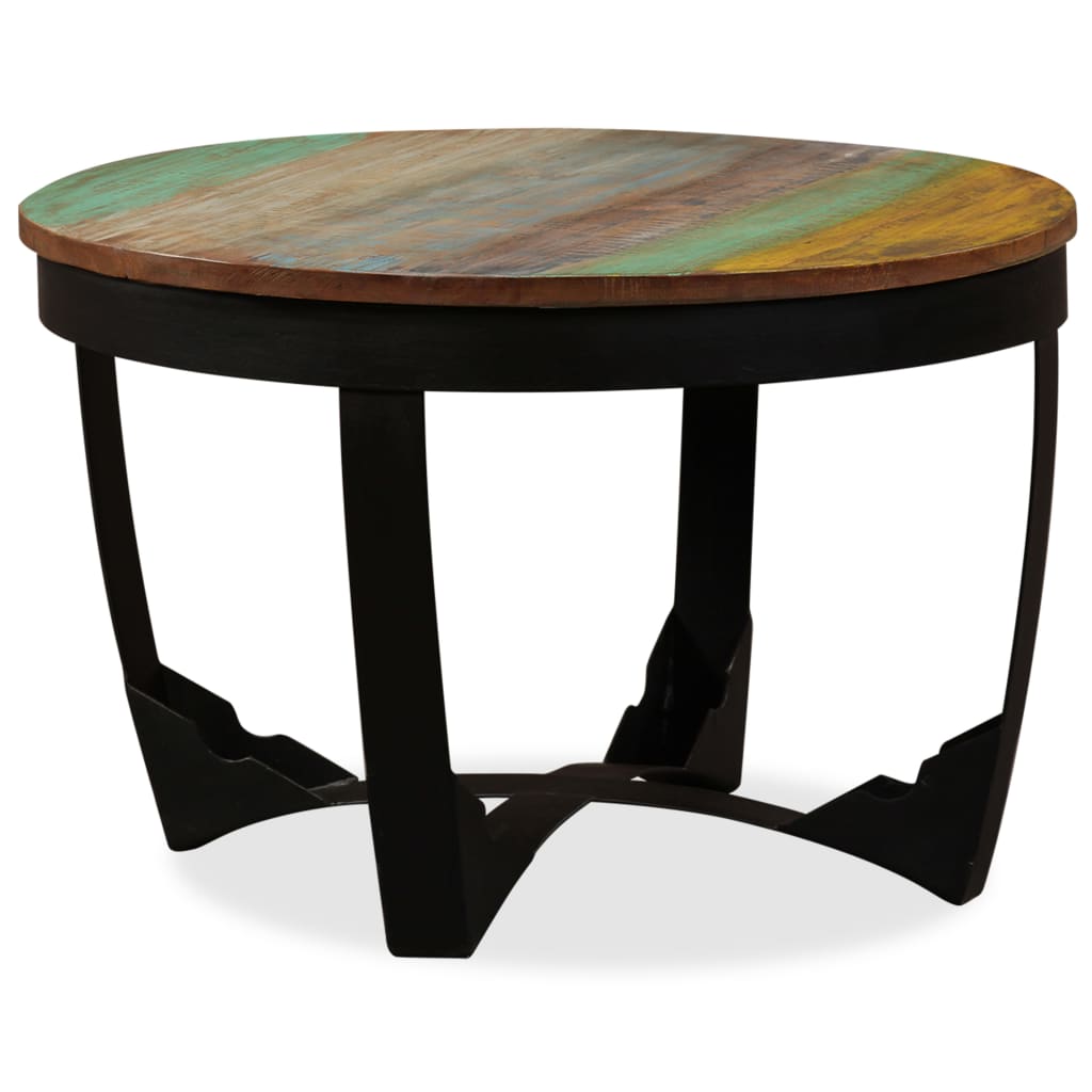 vidaXL Coffee Table Solid Reclaimed Wood 60x40 cm