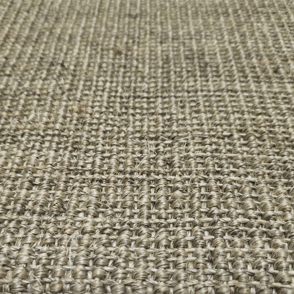 vidaXL Sisal Rug for Scratching Post Taupe 66x200 cm