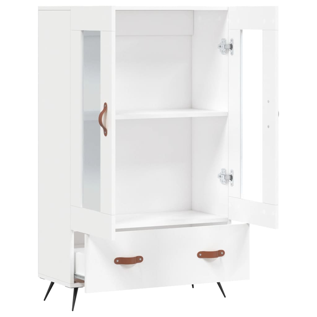 vidaXL Highboard White 69.5x31x115 cm Engineered Wood