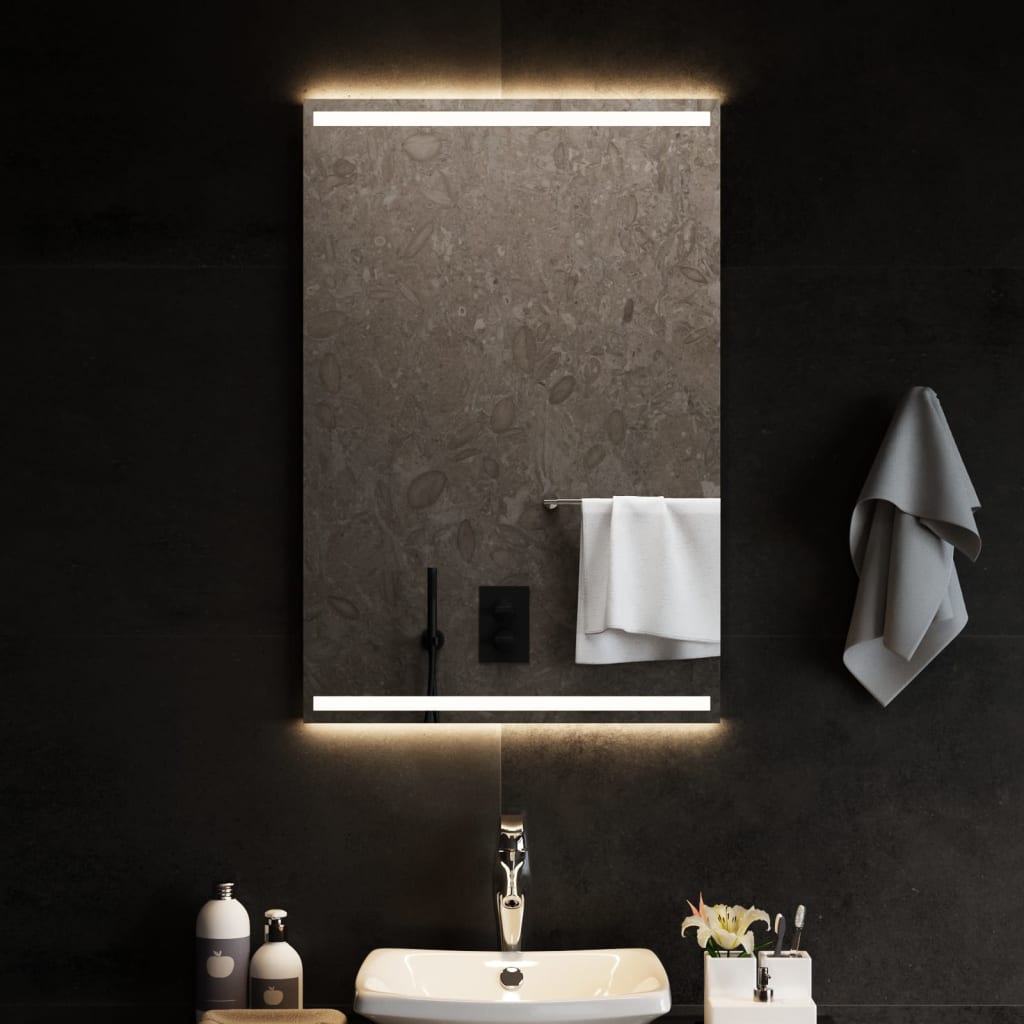 vidaXL LED Bathroom Mirror 60x90 cm