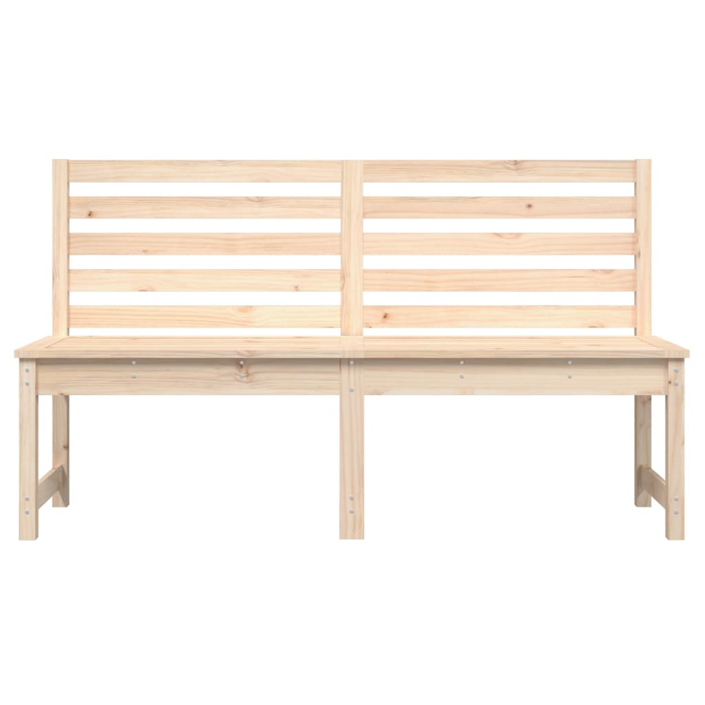 vidaXL Garden Bench 157.5 cm Solid Wood Pine