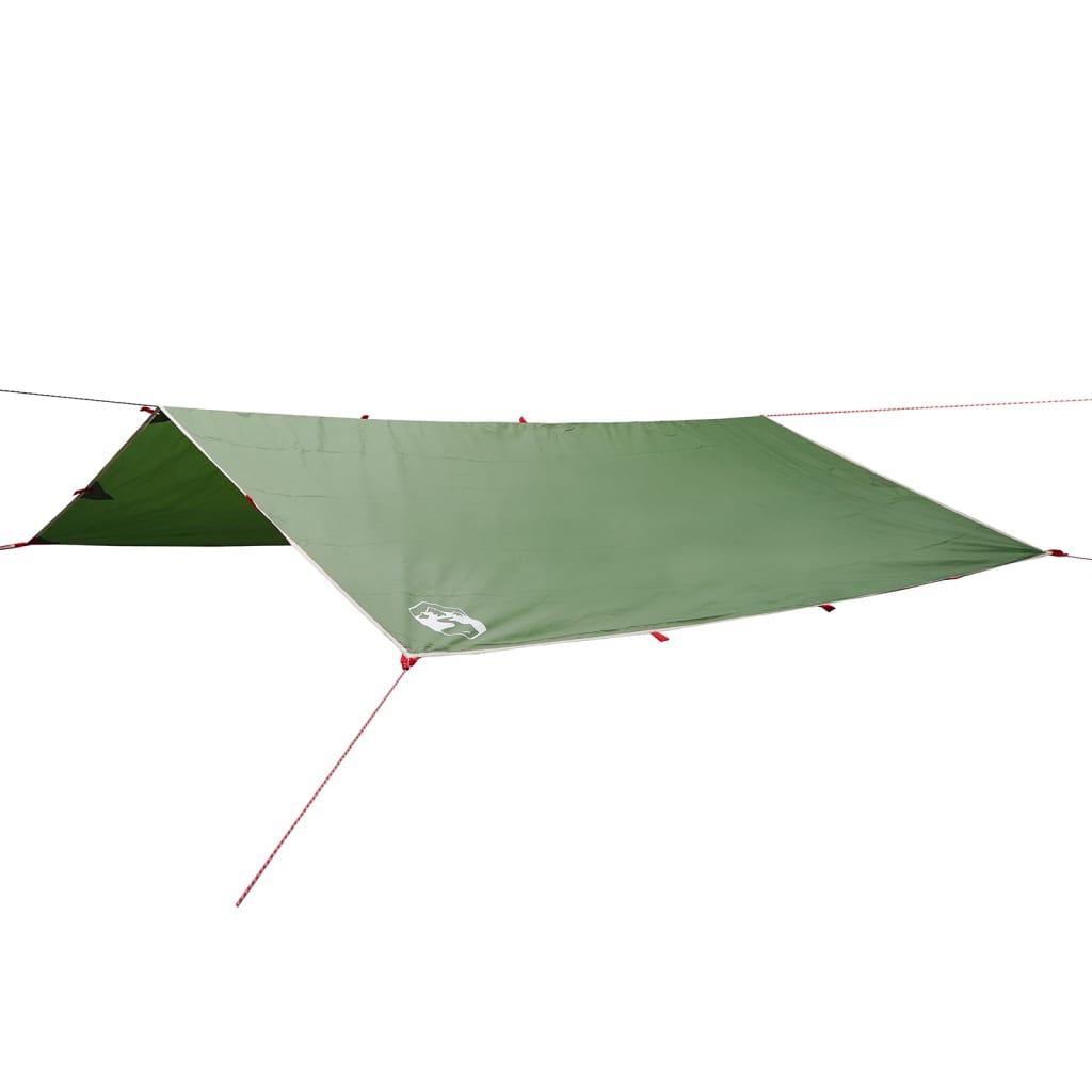 vidaXL Camping Tarp Green 400x294 cm Waterproof