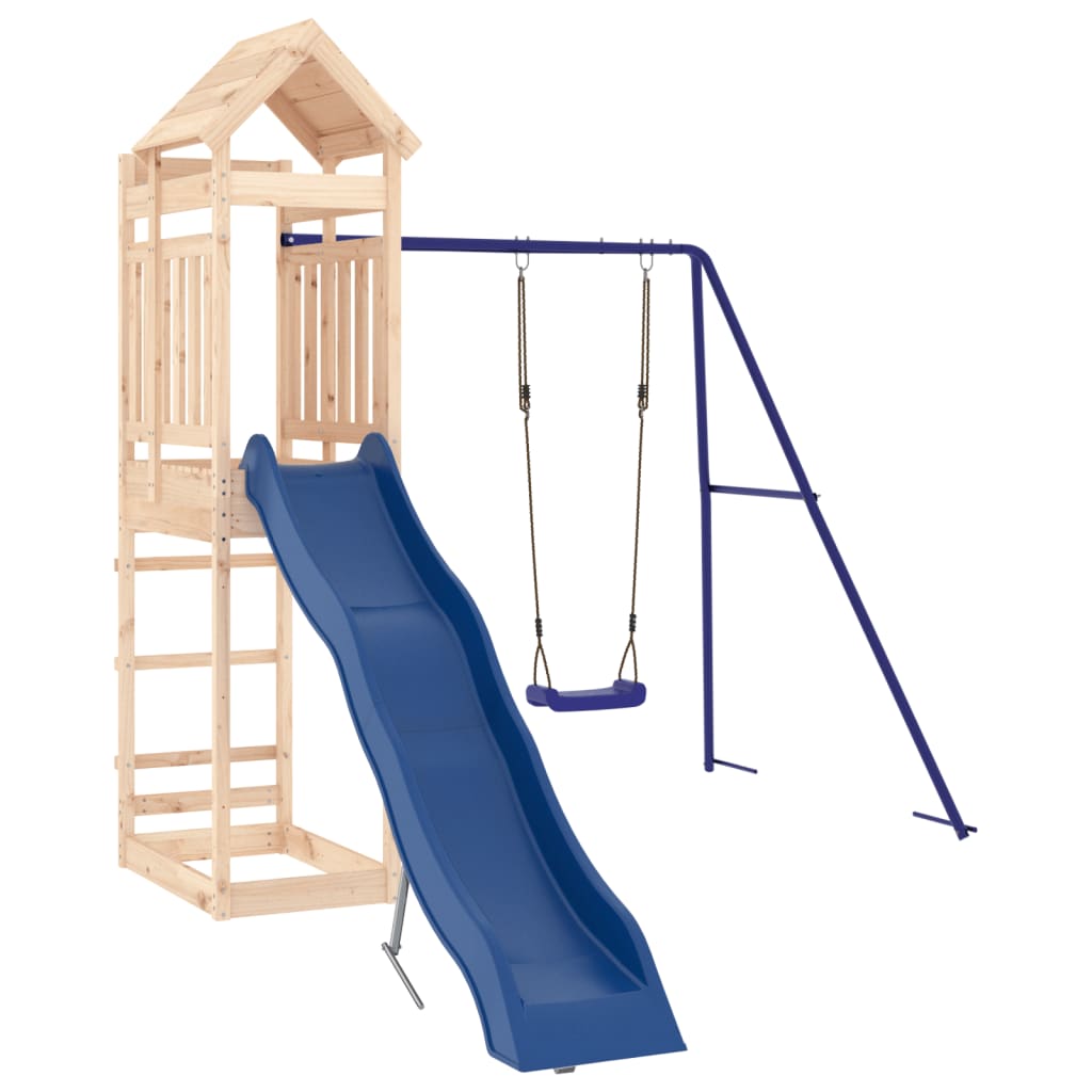 vidaXL Outdoor Playset Solid Wood Pine