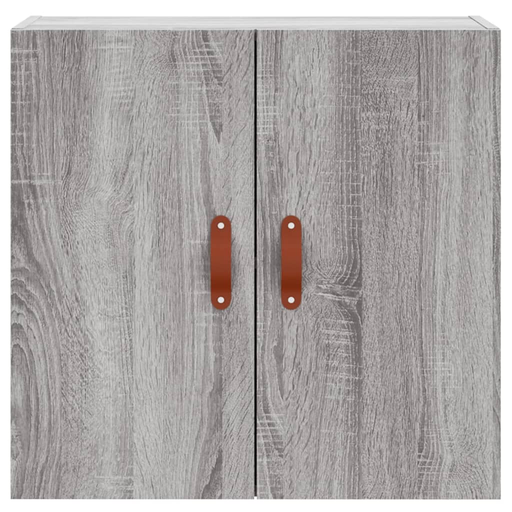 vidaXL Wall Cabinet Grey Sonoma 60x31x60 cm Engineered Wood