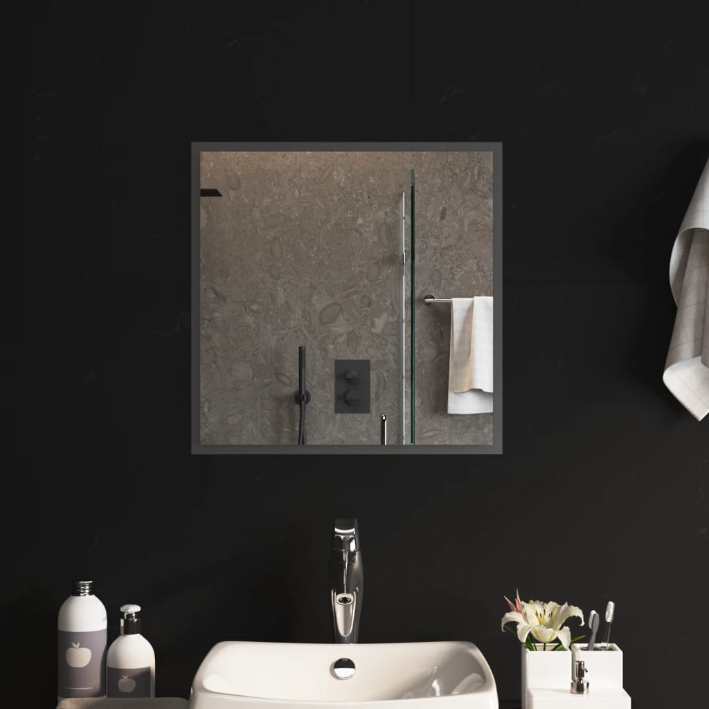 vidaXL LED Bathroom Mirror 50x50 cm