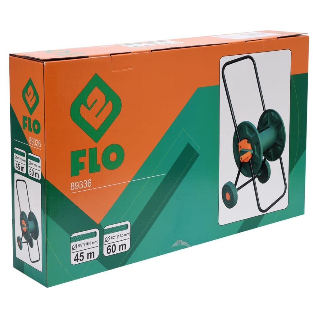 FLO Garden Hose Reel Cart 60 m