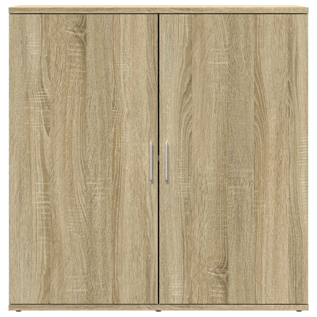 vidaXL Sideboard Sonoma Oak 79x38x80 cm Engineered Wood