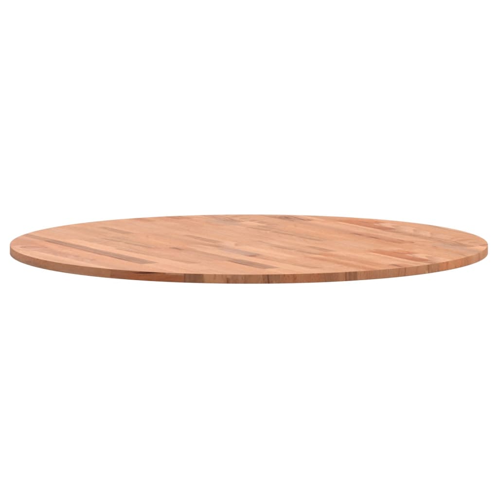 vidaXL Table Top Ø80x1.5 cm Round Solid Wood Beech