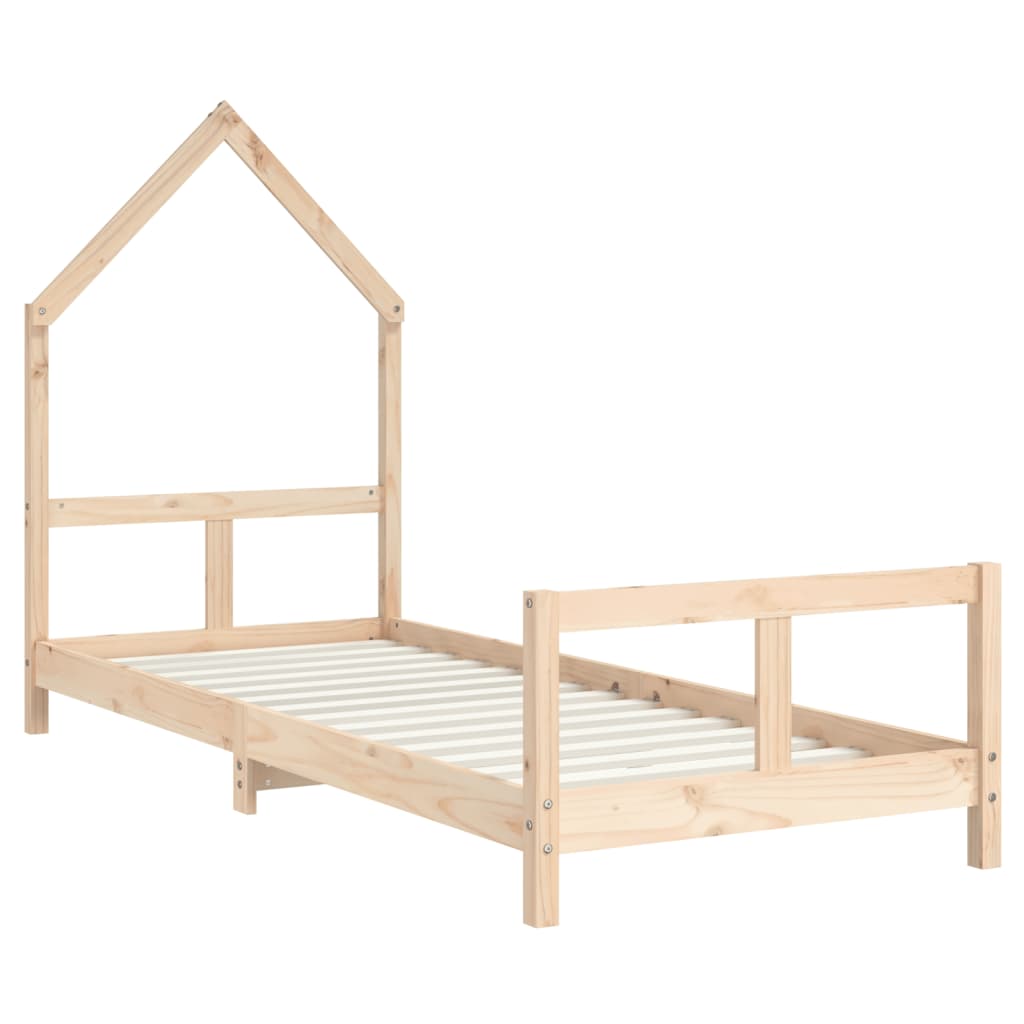 vidaXL Kids Bed Frame 80x200 cm Solid Wood Pine