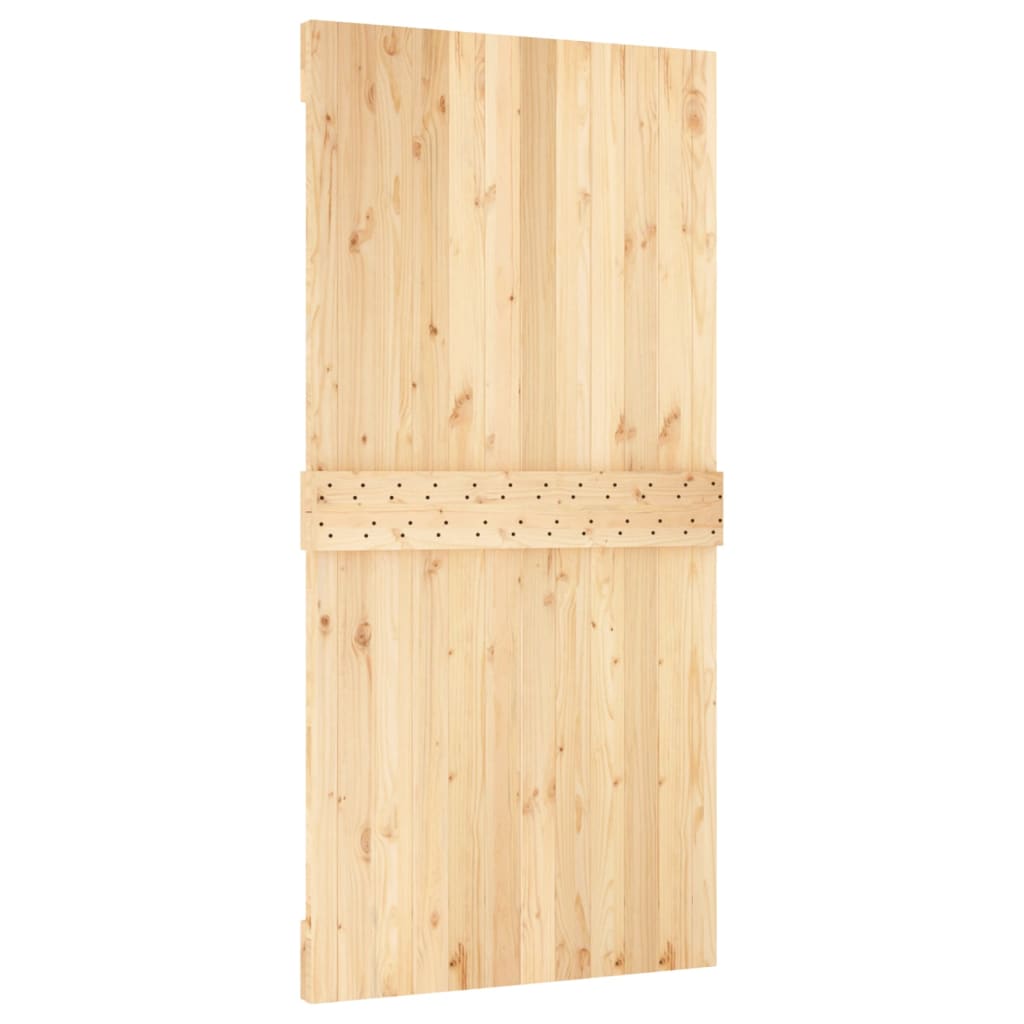 vidaXL Door NARVIK 100x210 cm Solid Wood Pine