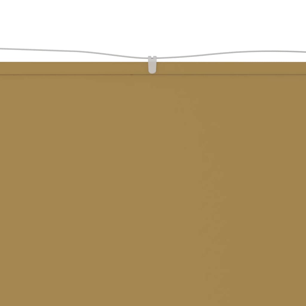 vidaXL Vertical Awning Beige 60x800 cm Oxford Fabric