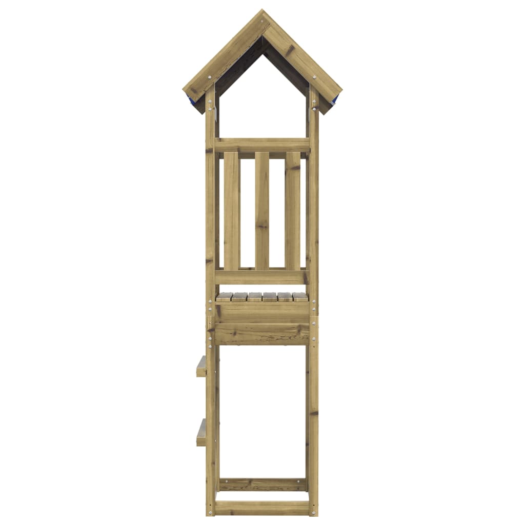 vidaXL Play Tower 52.5x46.5x208 cm Impregnated Wood Pine