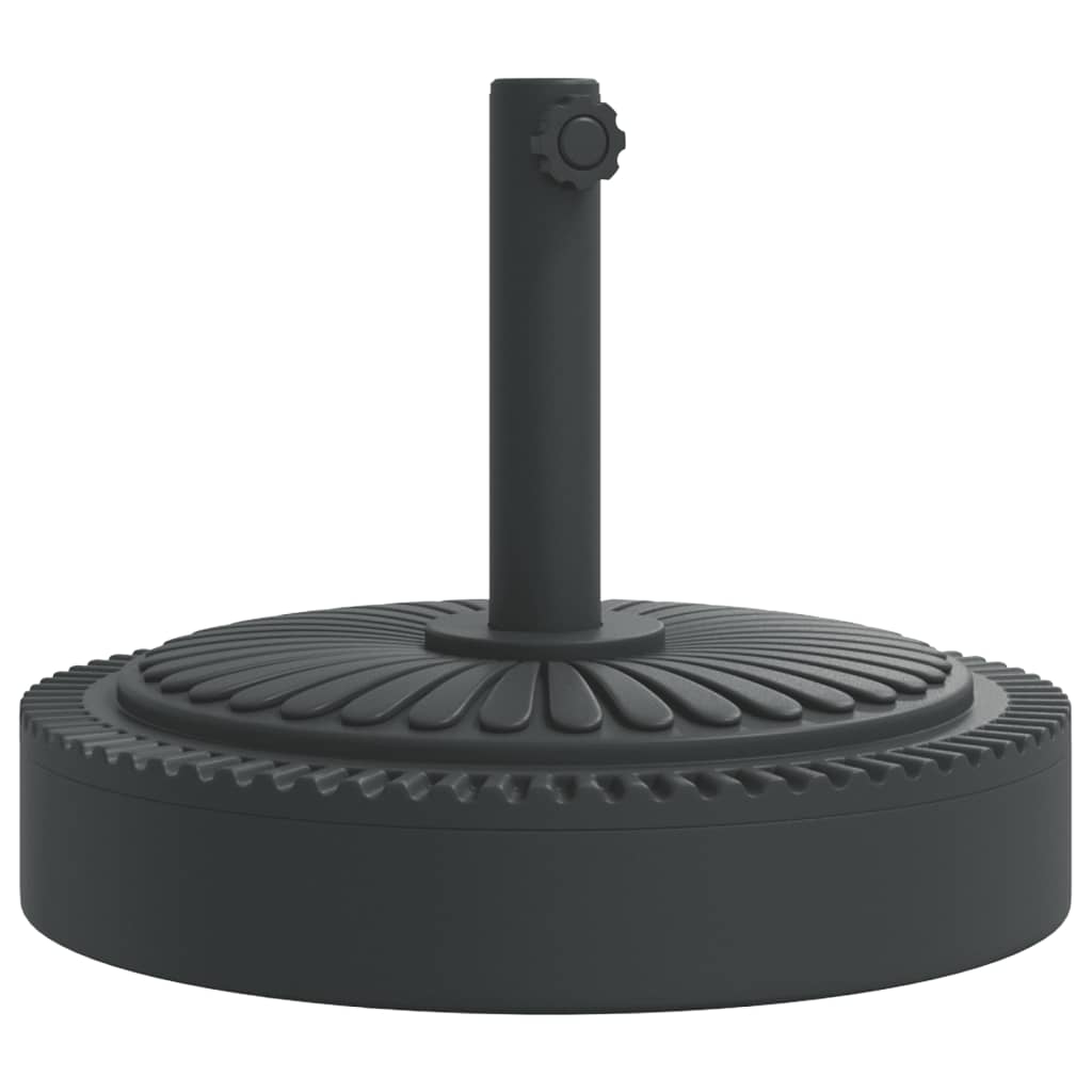 vidaXL Parasol Base for Ø38 / 48 mm Poles 25 kg Round