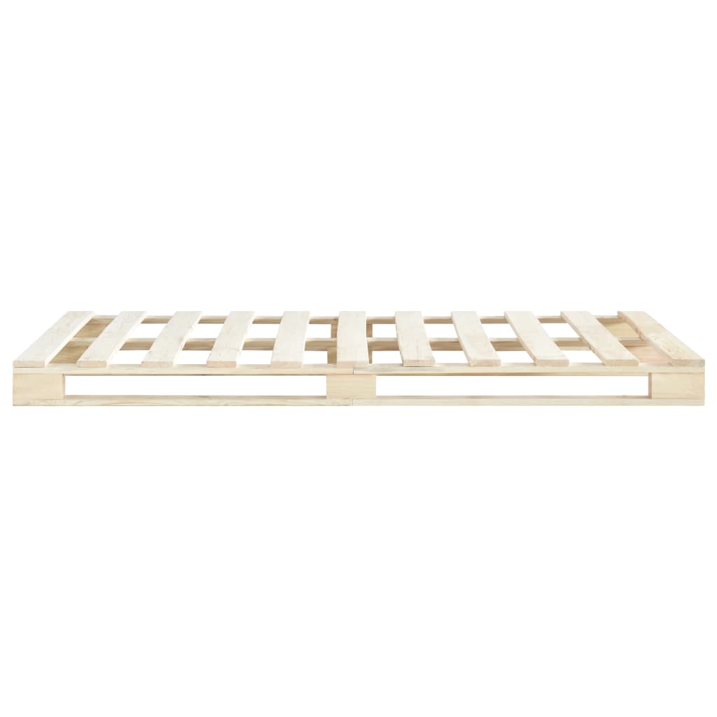 vidaXL Pallet Bed Frame without Mattress 140x200 cm Solid Wood Pine