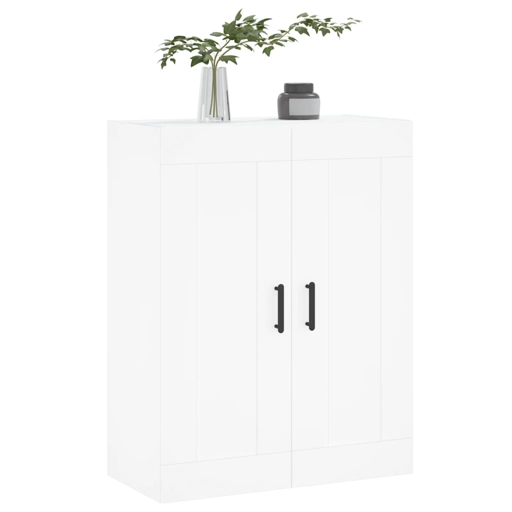 vidaXL Wall Mounted Cabinet White 69.5x34x90 cm Engineered Wood