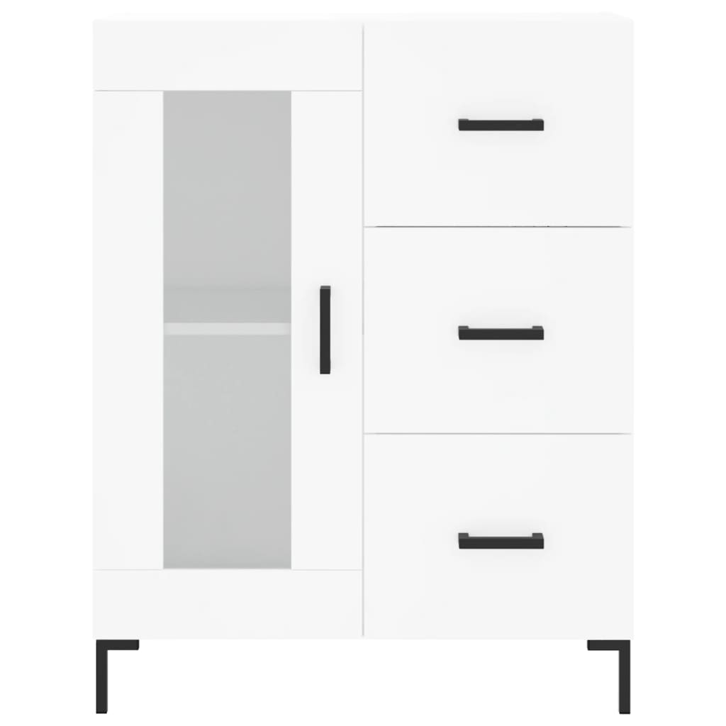 vidaXL Sideboard White 69.5x34x90 cm Engineered Wood