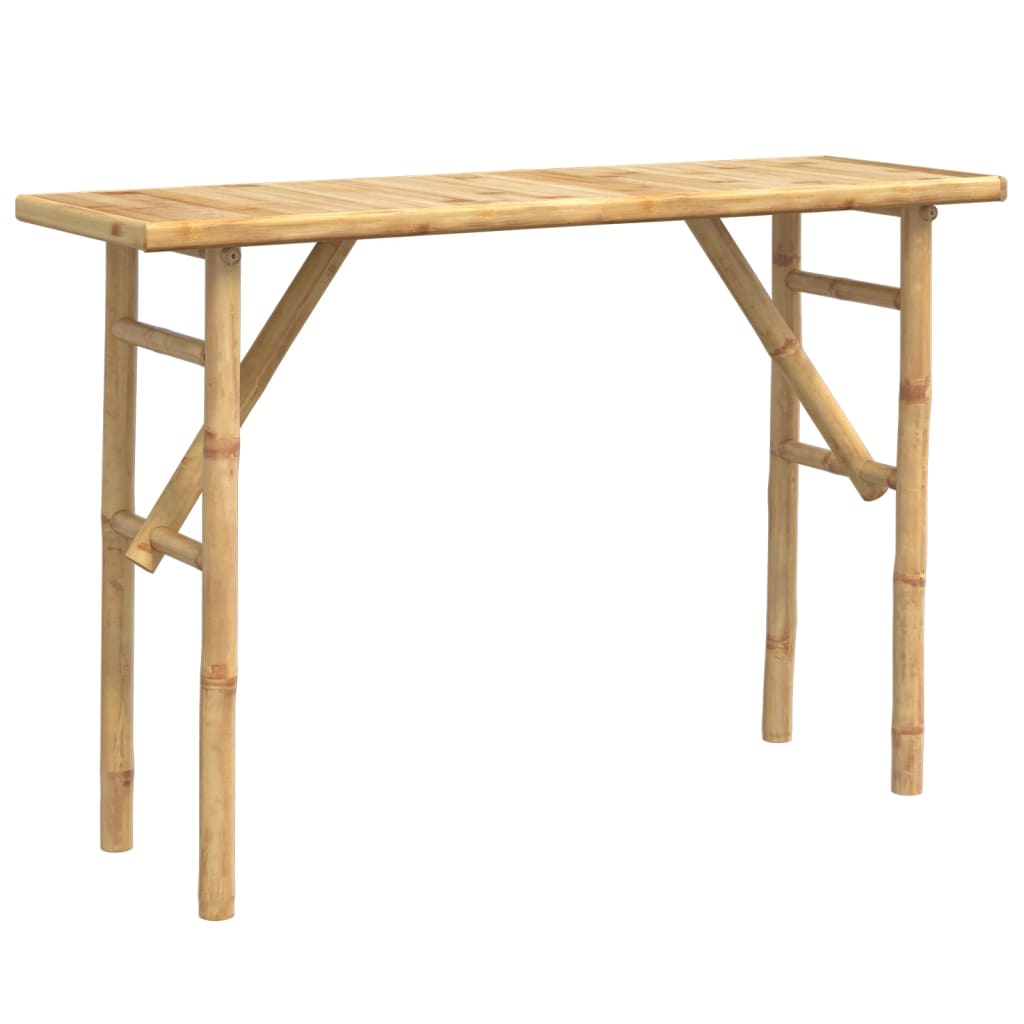 vidaXL Console Table 115x39x75 cm Bamboo