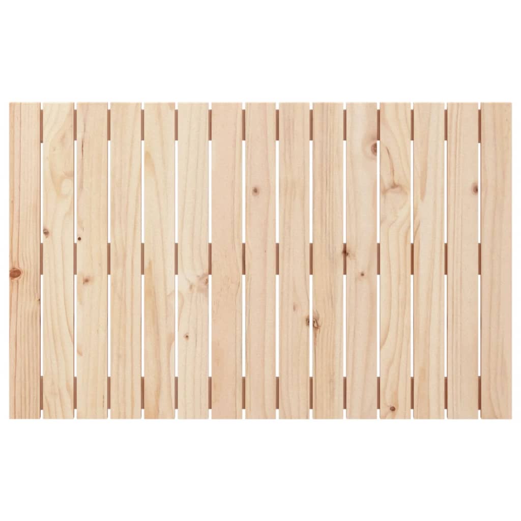 vidaXL Wall Headboard 95.5x3x60 cm Solid Wood Pine