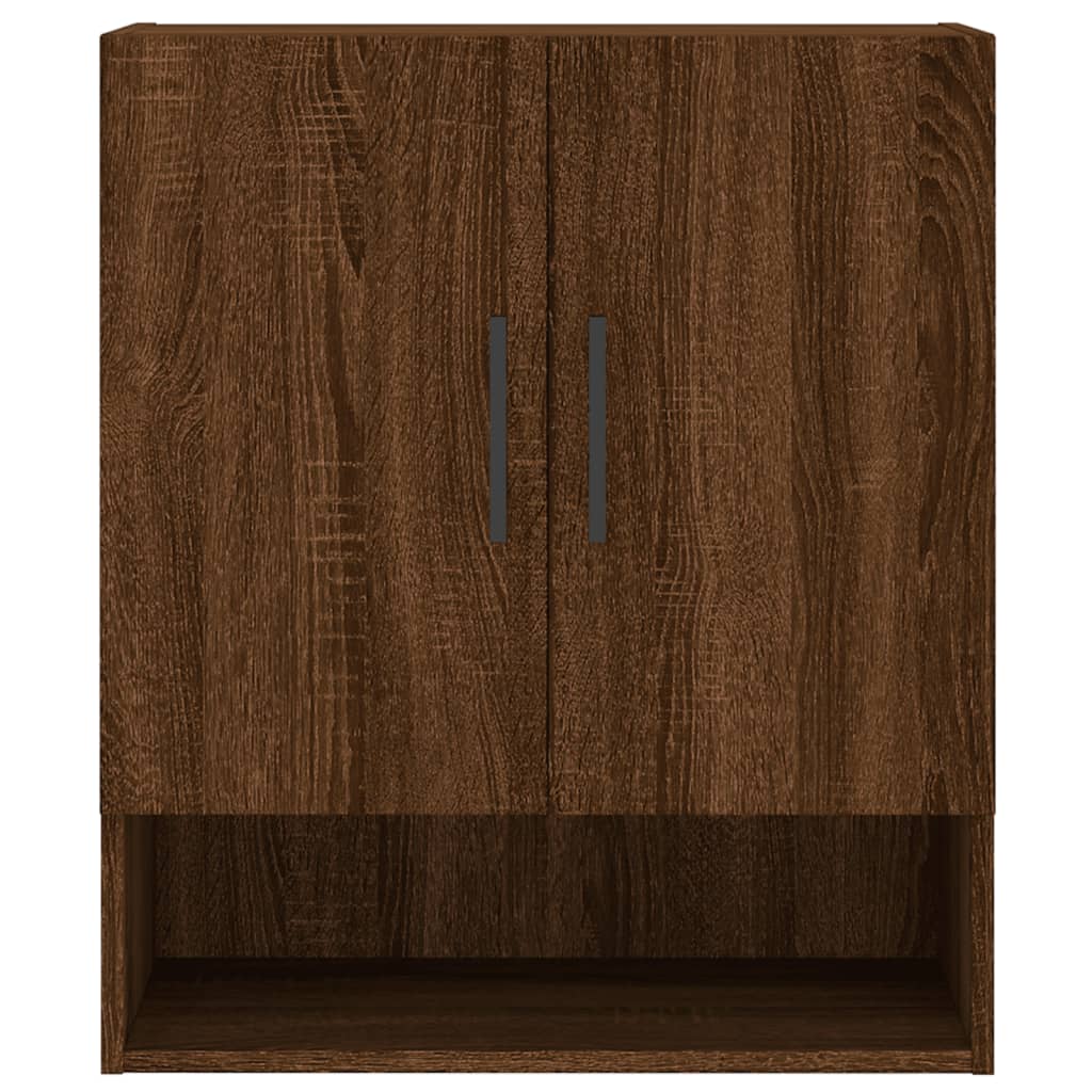 vidaXL Wall Cabinet Brown Oak 60x31x70 cm Engineered Wood