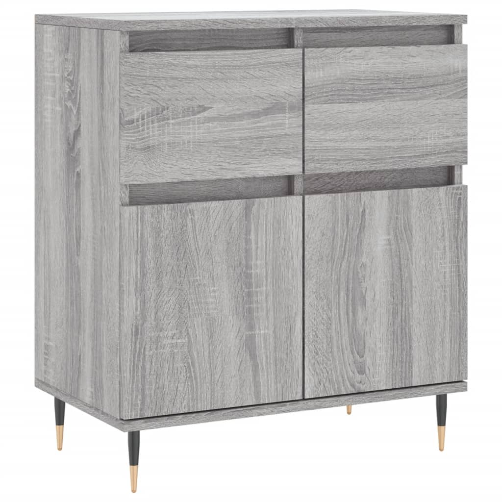 vidaXL Sideboard Grey Sonoma 60x35x70 cm Engineered Wood