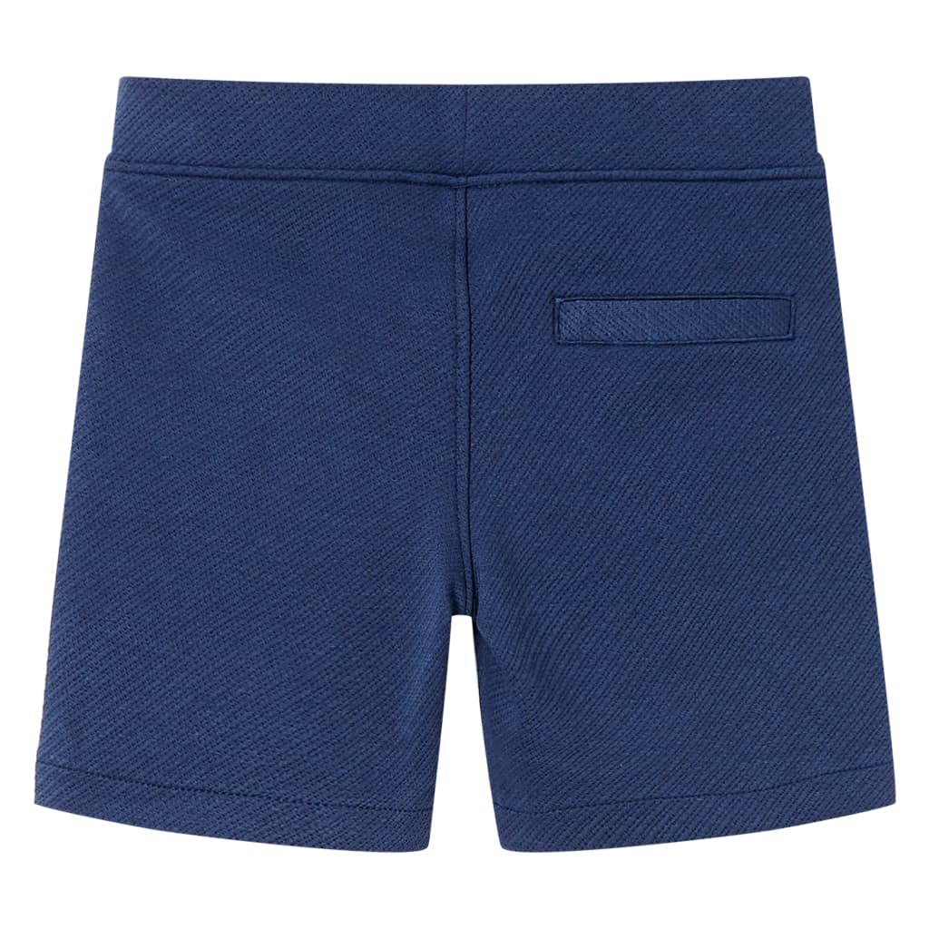 Kids' Shorts with Drawstring Dark Blue 92