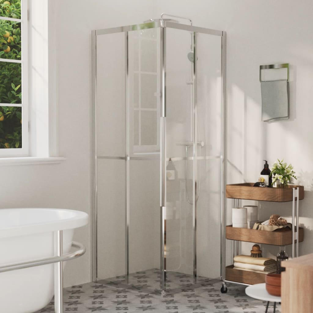 vidaXL Shower Cabin ESG 80x70x180 cm