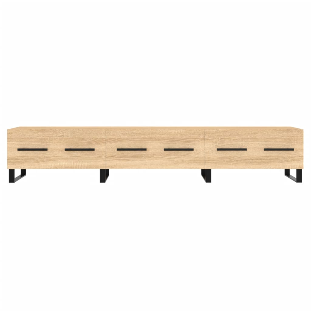 vidaXL TV Cabinet Sonoma Oak 150x36x30 cm Engineered Wood