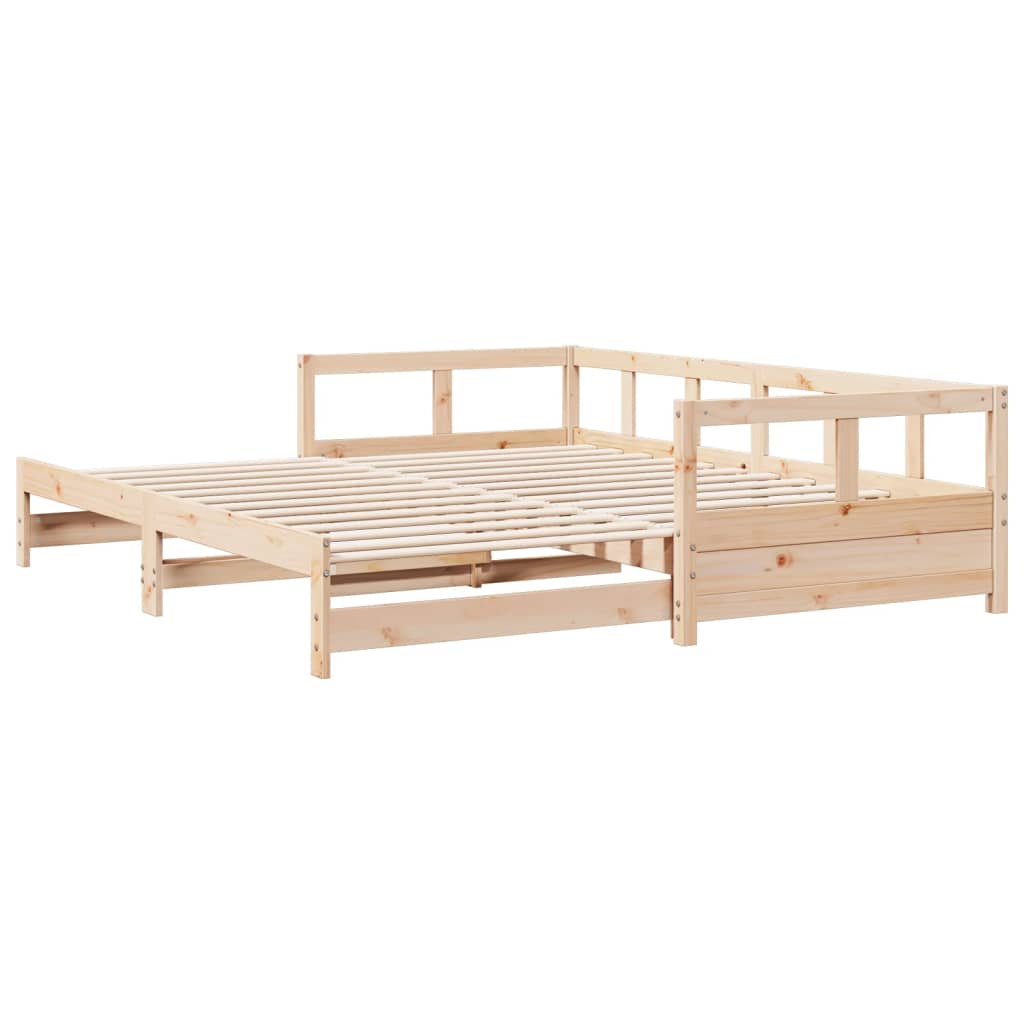 vidaXL Daybed without Mattress 80x200 cm Solid Wood Pine