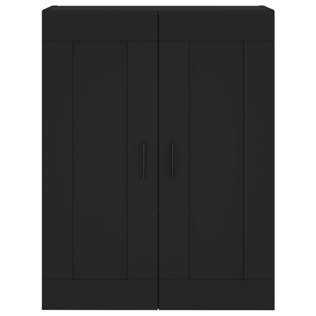 vidaXL Highboard Black 69.5x34x180 cm Engineered Wood