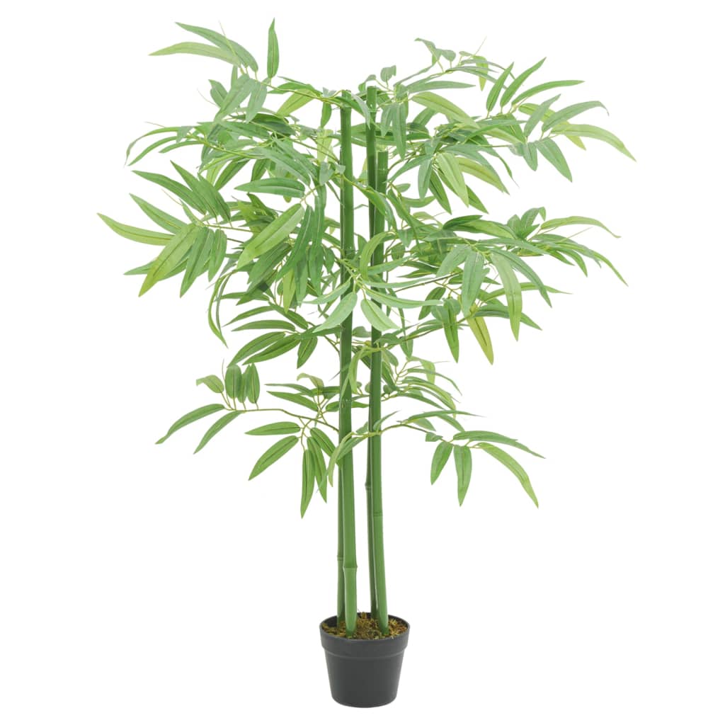 vidaXL Artificial Bamboo Tree 384 Leaves 120 cm Green