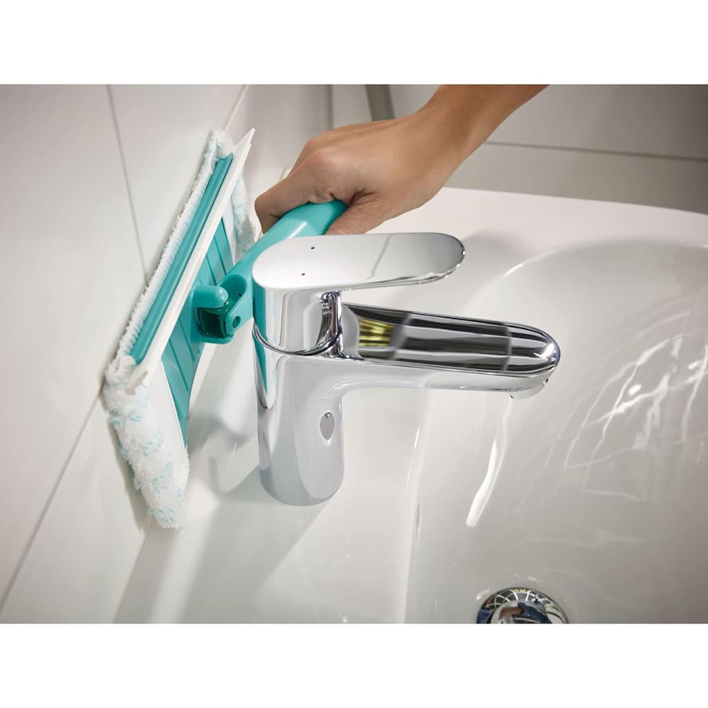 Leifheit Tile and Bath Cleaner Flexi Pad with Telescopic Handle 41700