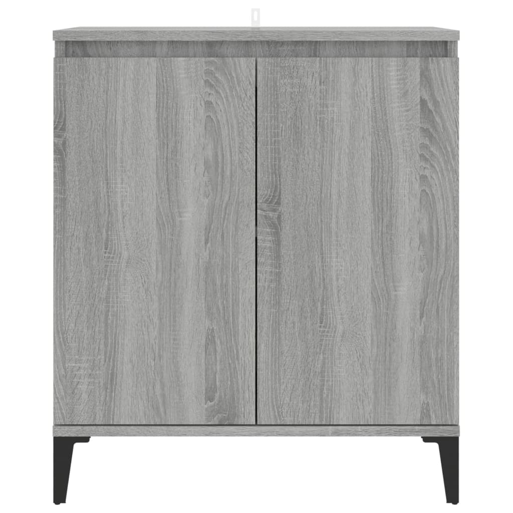 vidaXL Sideboard Grey Sonoma 60x35x70 cm Engineered Wood