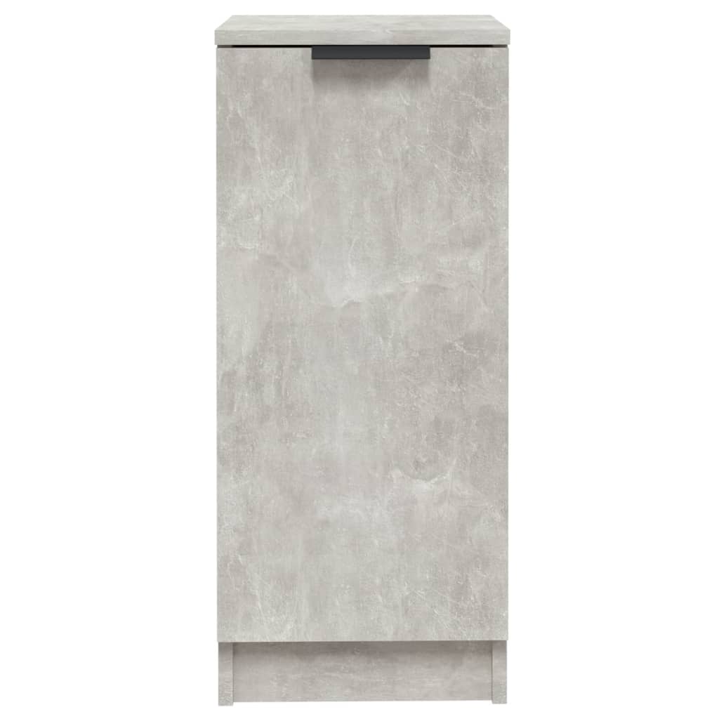 vidaXL Sideboard Concrete Grey 30x30x70 cm Engineered Wood