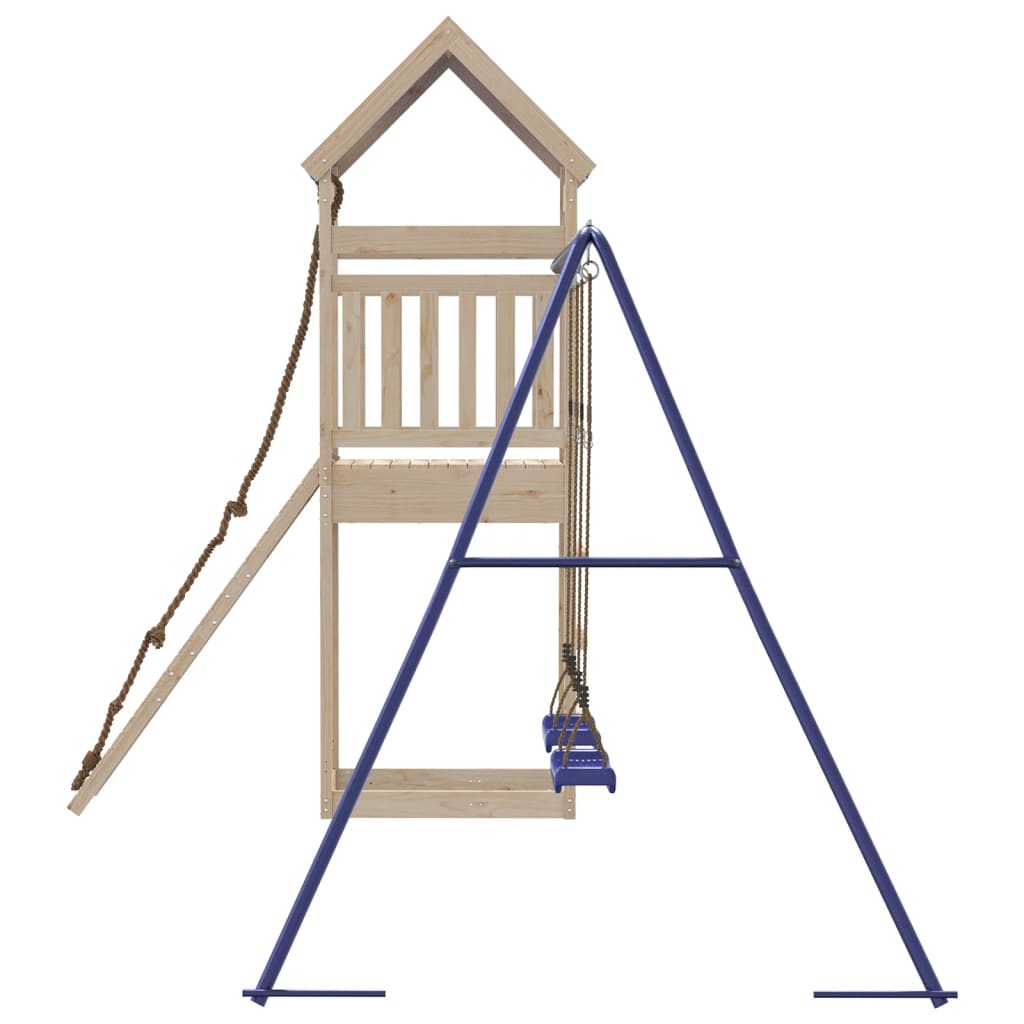 vidaXL Outdoor Playset Solid Wood Pine