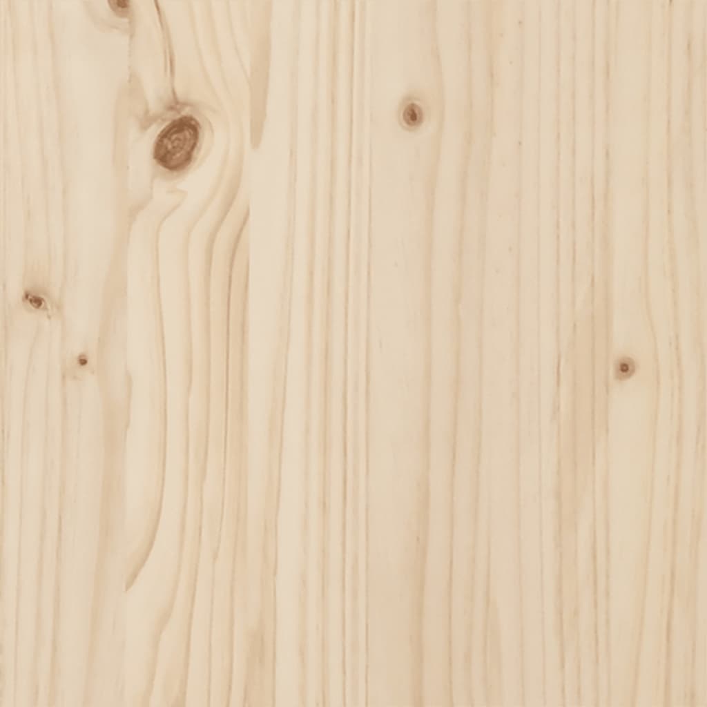 vidaXL Garden Planter 80x80x45.5 cm Solid Wood Pine